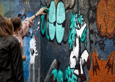 Workshop mural art – graffiti